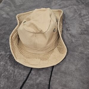 Tan Men's Safari Bucket Outdoor Hat